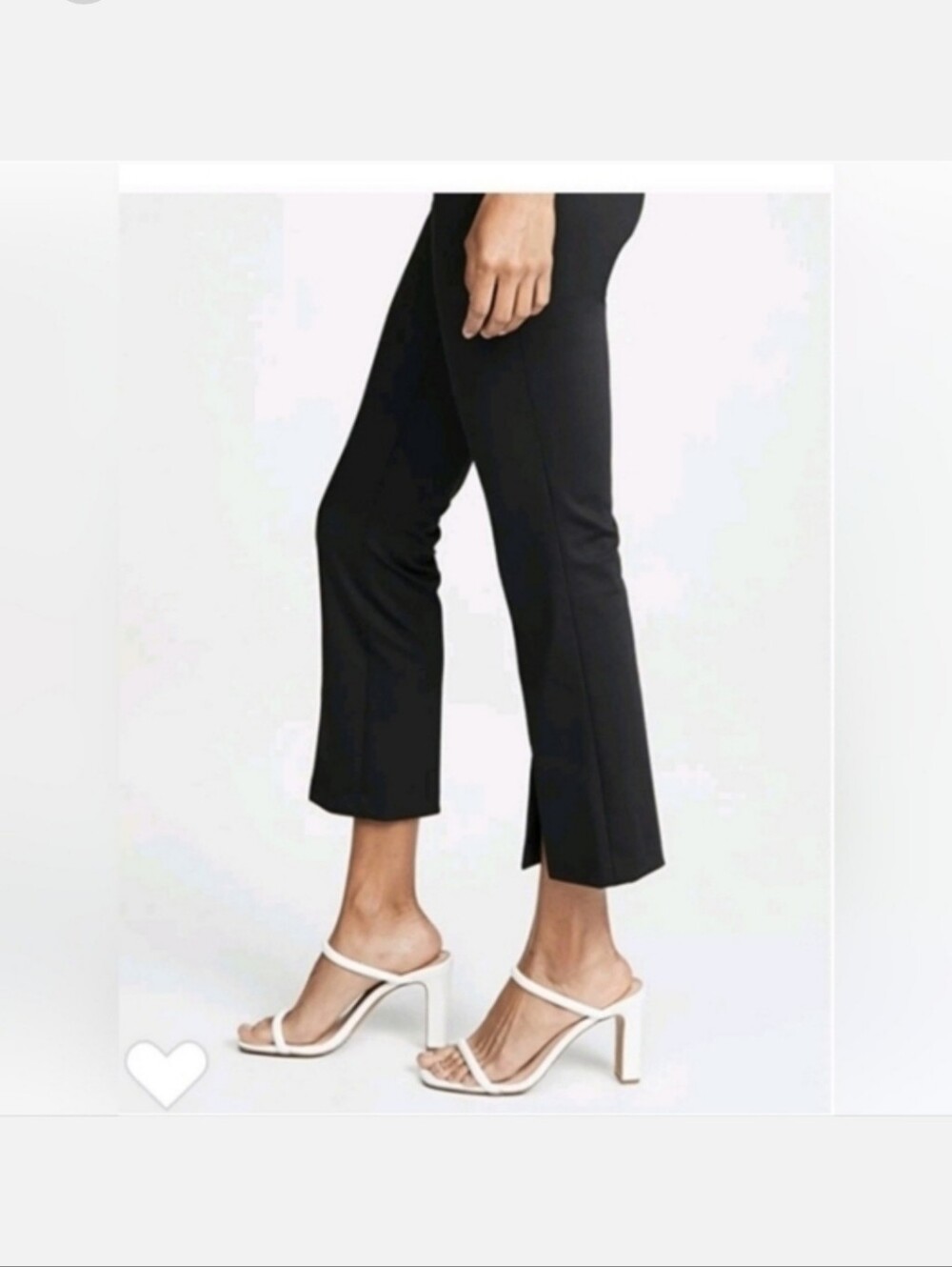 Alice + Olivia stacey front slit ankle pants Size 4 - Picture 5 of 12